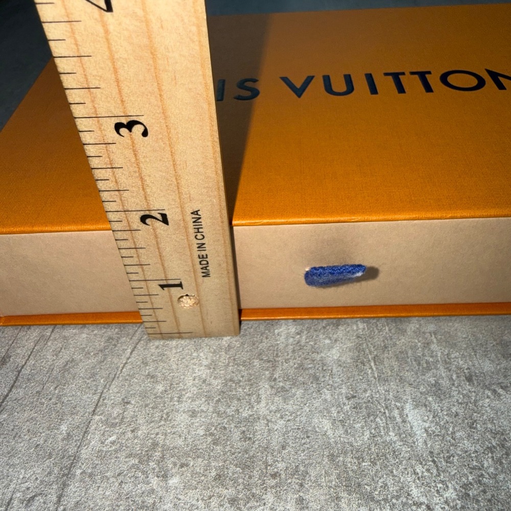 Louis Vuitton Orange Gift Box with Ribbon and Tags Authentic - Picture 5 of 9